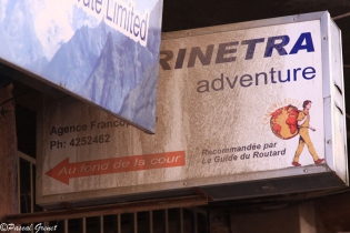  L'agence népalaise organisatrice de notre aventure. Tour du Khumbu et sommet du Pachermo.